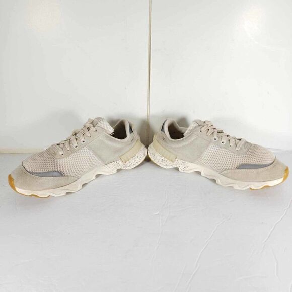 SOREL Women's Kinetic Lite US 9 White Cream Lace Up Fashion Sneaker Shoes - Picture 5 of 13